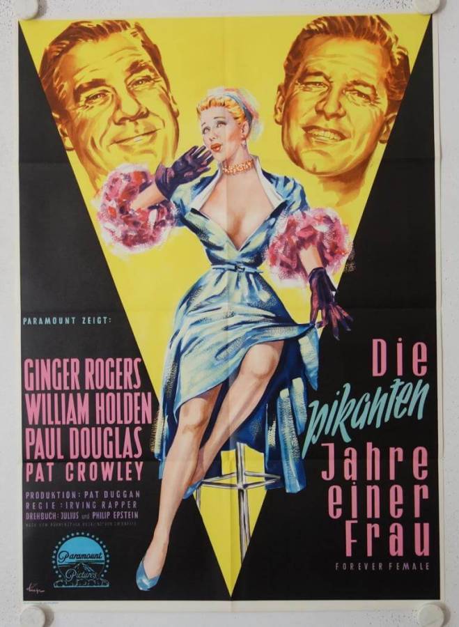 Die pikanten Jahre einer Frau originales deutsches Filmplakat